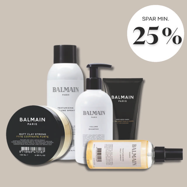 Balmain hårprodukter - Spar mindst 25% på luksuriøse hårplejeprodukter. Køb skønhedsprodukter online hos Brandshop.dk