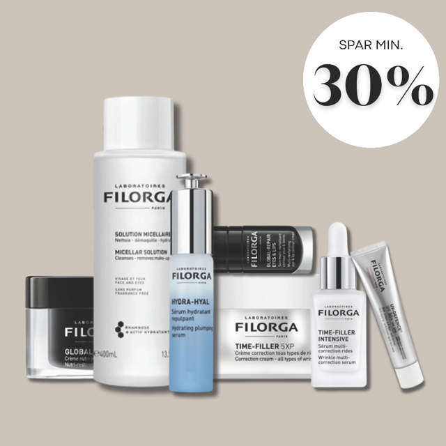 Filorga hudpleje - Spar mindst 30% på avancerede anti-aging produkter. Find online skønhedsprodukter fra Filorga hos Brandshop.dk