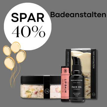 Black Friday Badeanstalten på tilbud med 40% på brandshop.dk