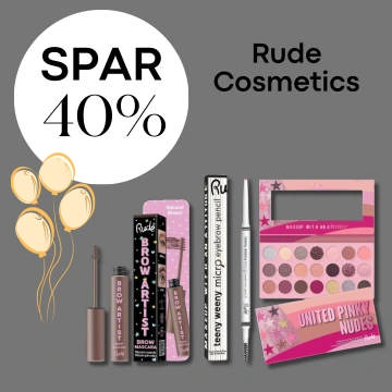 Black Friday Rude Cosmetics på tilbud med 40% på brandshop.dk