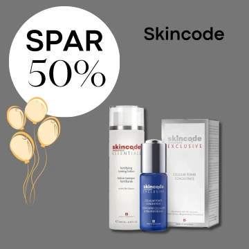 Black Friday Skincode på tilbud med 50% på brandshop.dk