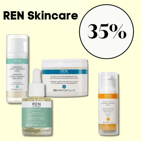 Ren Skincare med 35% rabat hos Brandshop.dk