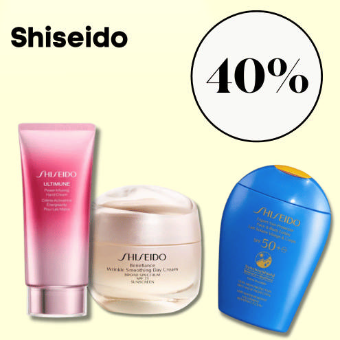 Spar min 40% på Shiseidob på Brandshop.dk