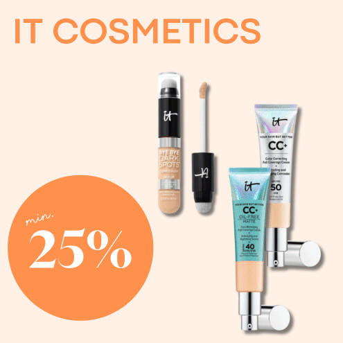 Spar min 25% på It Cosmetics på Brandshop.dk