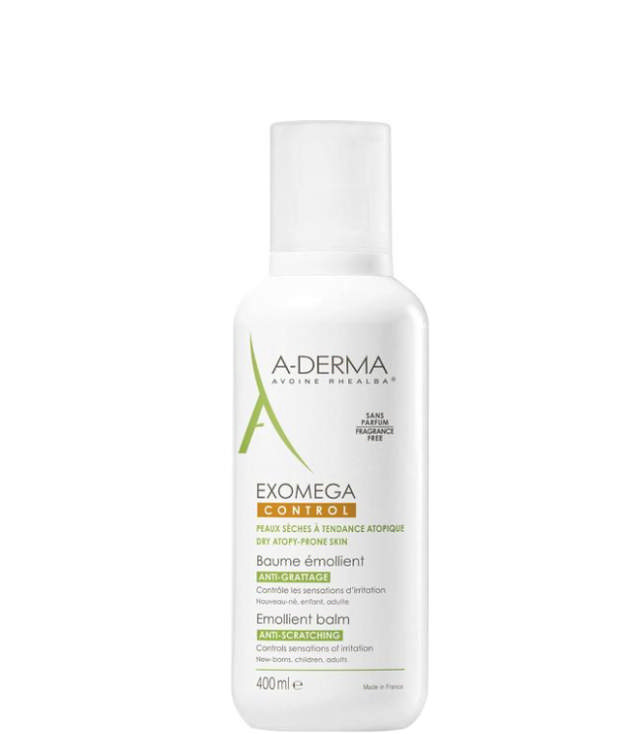 A-Derma Exomega Control Emollient Balm, 400 ml.