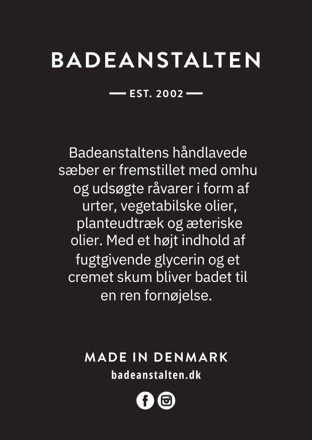 Badeanstalten Sæbe - Ugen der gik, 150 g.