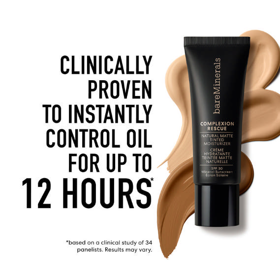 BareMinerals Complexion Rescue Tinted Moisturizer Matte Foundation Cinnamon, 35 ml.