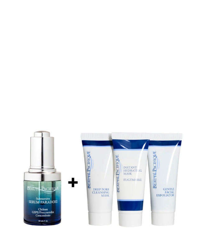 Beauté Pacifique Submersive Serum Paradoxe, 30 ml. + Gratis Trio-mask