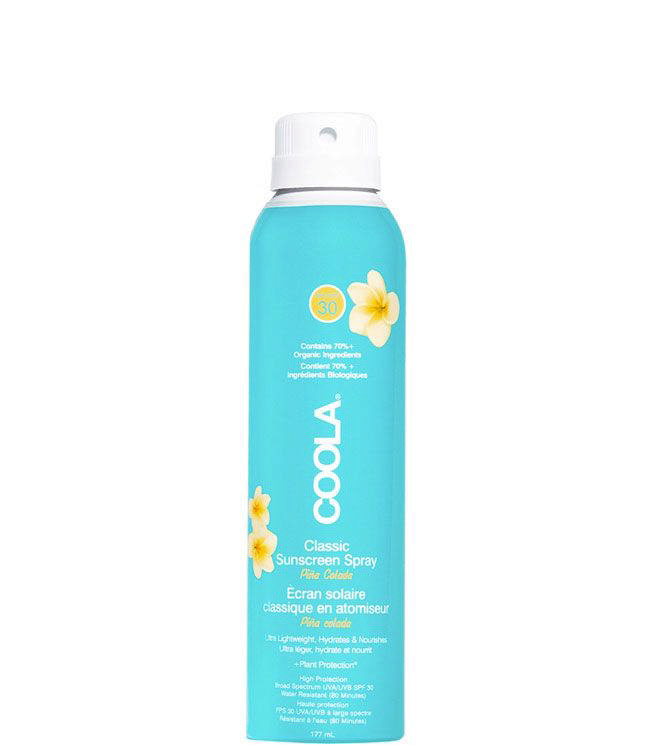 COOLA Classic Suncreen Spray Pina Colada SPF30, 177 ml.