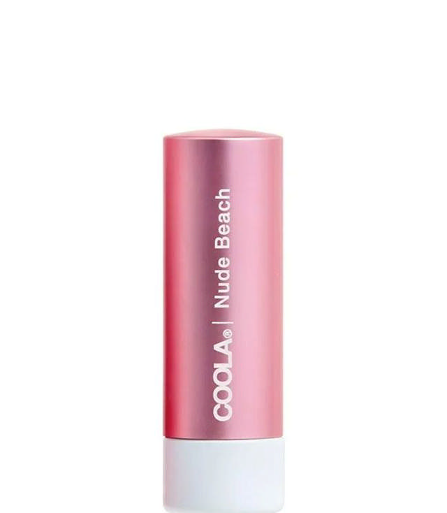 COOLA Mineral Liplux Tinted Lip Balm Nude Beach Caramel SPF30, 4,4 ml.