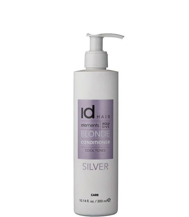 IdHAIR Elements Xclusive Blonde Conditioner - Silver, 300 ml.