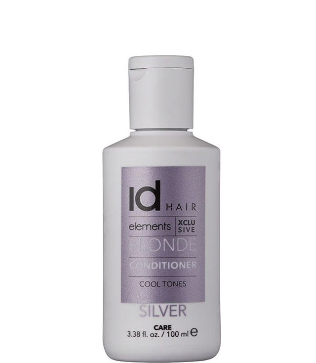 IdHAIR Elements Xclusive Blonde Conditioner - Silver, 100 ml.