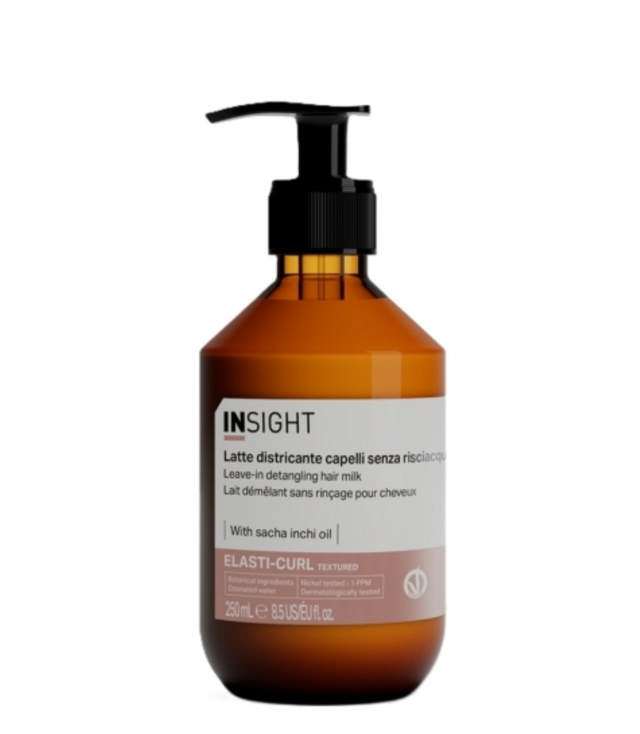 Insight Elasti-curl Leave-in detangling hair milk, 250 ml.