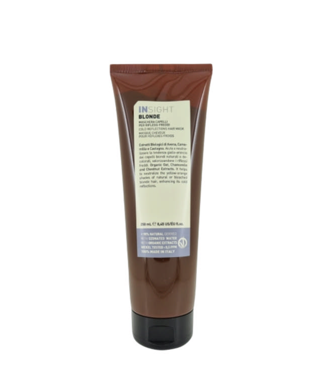 Insight Blonde Cold Reflections Hair Mask, 250 ml.
