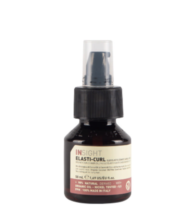 Insight Elasti-Curl Bouncy Curls Hair Oil, 50 ml.