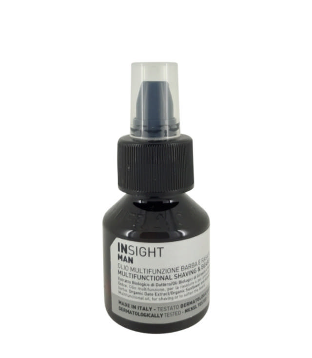 Insight Man Multifunctional Shaving and Beard Oil, 50 ml.