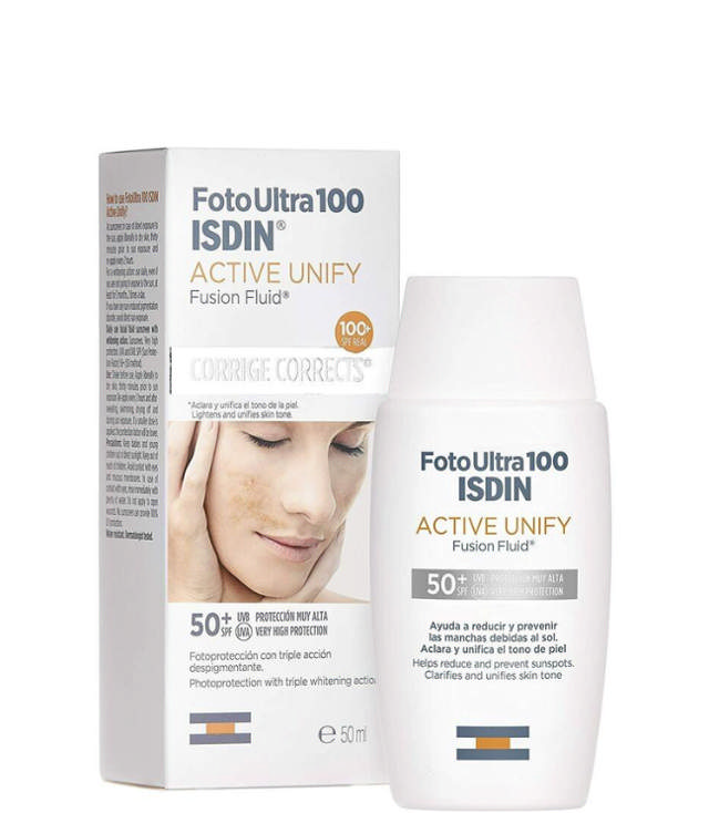 Isdin Foto Ultra active unify SPF 50+, 50 ml.