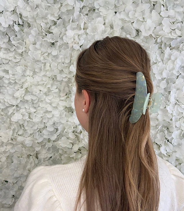 JA-NI Hair Accessories - Hair Clamps Katrine, The Light Green