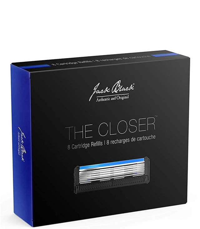 Jack Black THE CLOSERTM 5-Blade Cartridge Razor 8-Count Refills