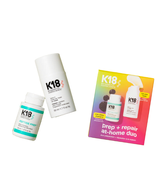 K18 Prep + Repair At-Home Duo
