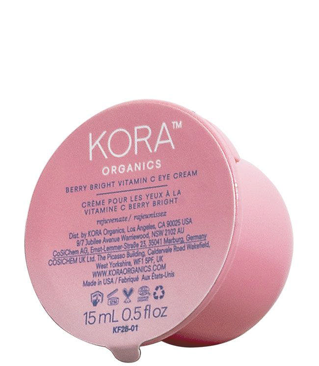 KORA Organics Berry Bright Vitamin C Eye Cream Refill, 15 ml.