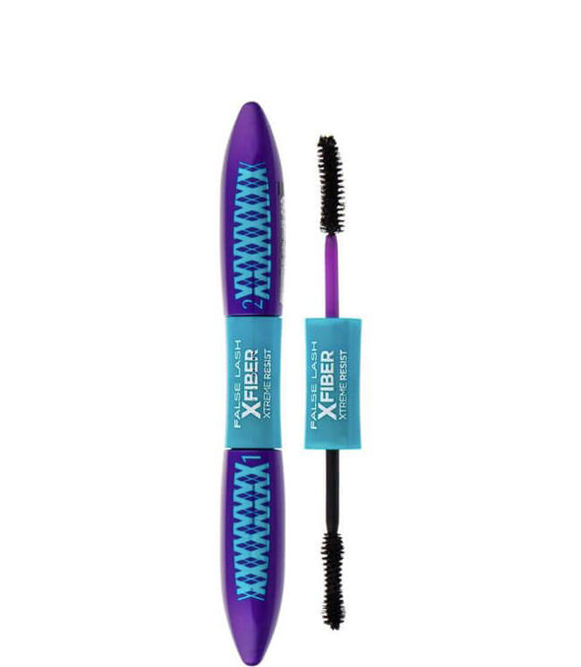 L'Oreal Paris False Lash X-Fiber Xtreme Resist Mascara Waterproof Black, 7.4 ml. + 7.1 ml.