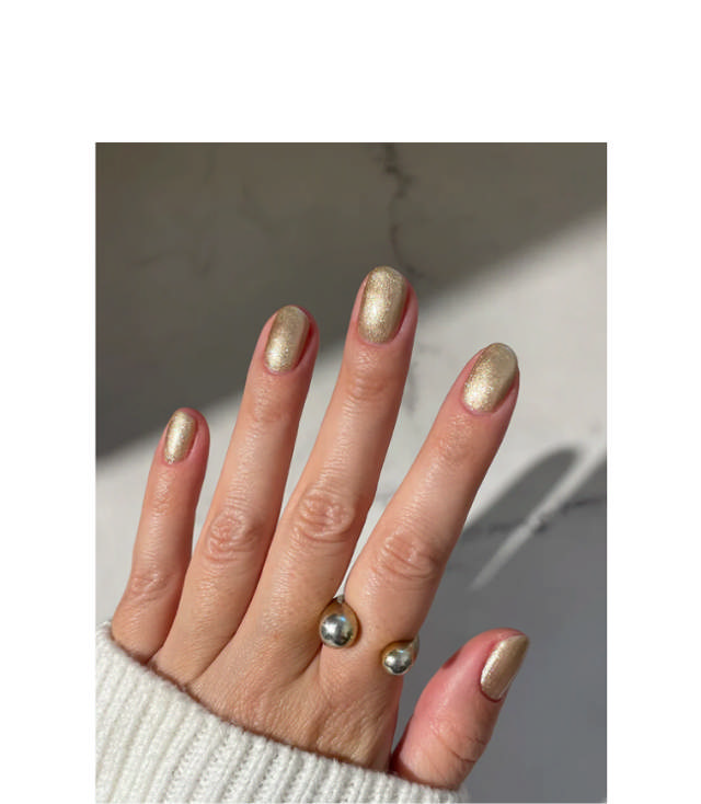 Le Mini Macaron Single Gel Polish Golden Elixir, 8,5 ml.