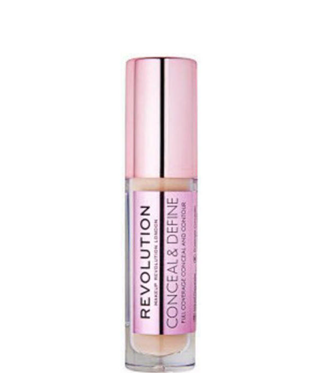 Makeup Revolution Conceal and Define Concealer - C2, 3,4 ml.