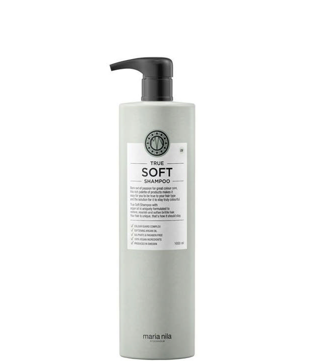 Maria Nila True Soft Shampoo, 1000 ml.