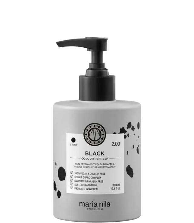 Maria Nila Colour Refresh #2.00 Black, 300 ml.