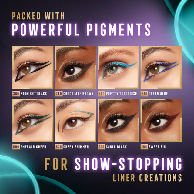 Max Factor Eyeliner Pencil Mp Wow Liner Midnight Black 300, 1,2 g.