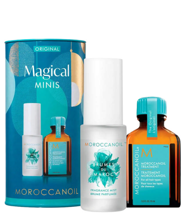 Moroccanoil Magical Minis - Fragrance Mist for Hair and Body, 30 ml. & Treatment, 15 ml.