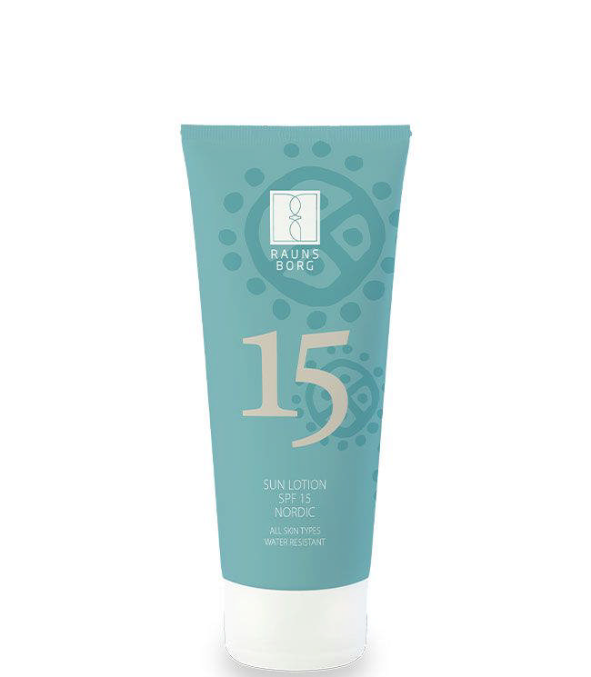 Raunsborg Sun Lotion SPF 15, 200 ml.