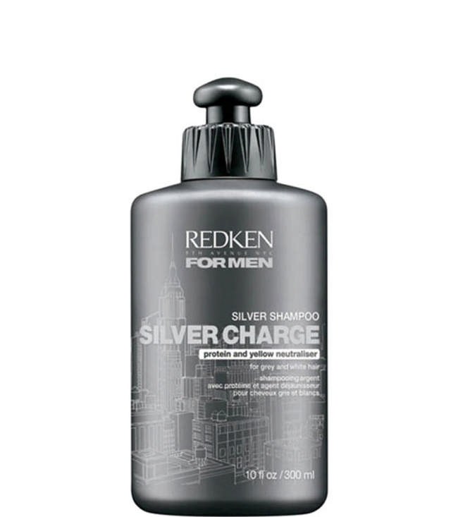 Redken For Men Silver Charge Shampoo, 300 ml.