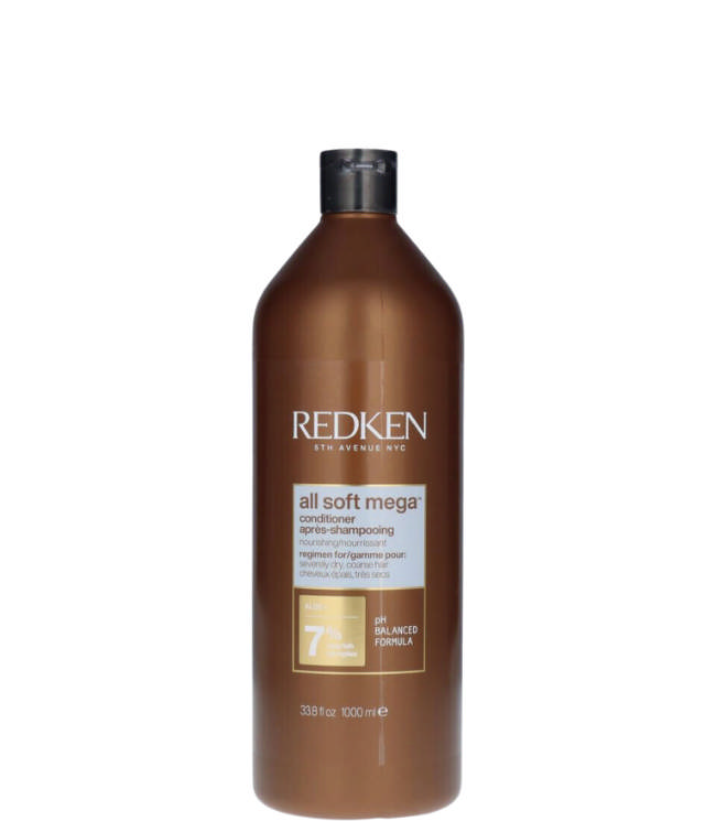 Redken All Soft Mega Curls Conditioner, 1000 ml.