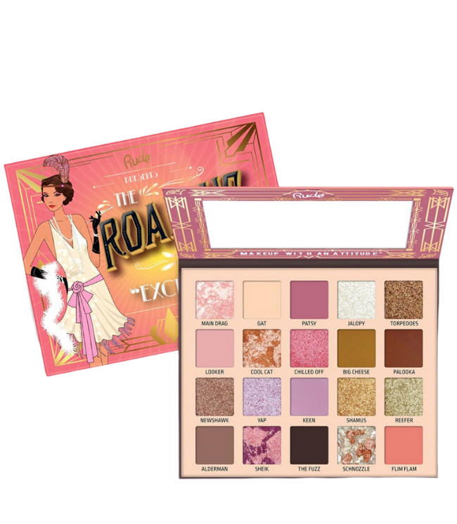 Rude Cosmetics The Roaring 20's - 20 Eyeshadow Palette - Excessive