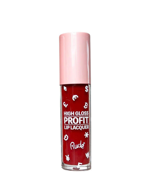 Rude Cosmetics High Gloss Profit Lip Lacquer - Saabak