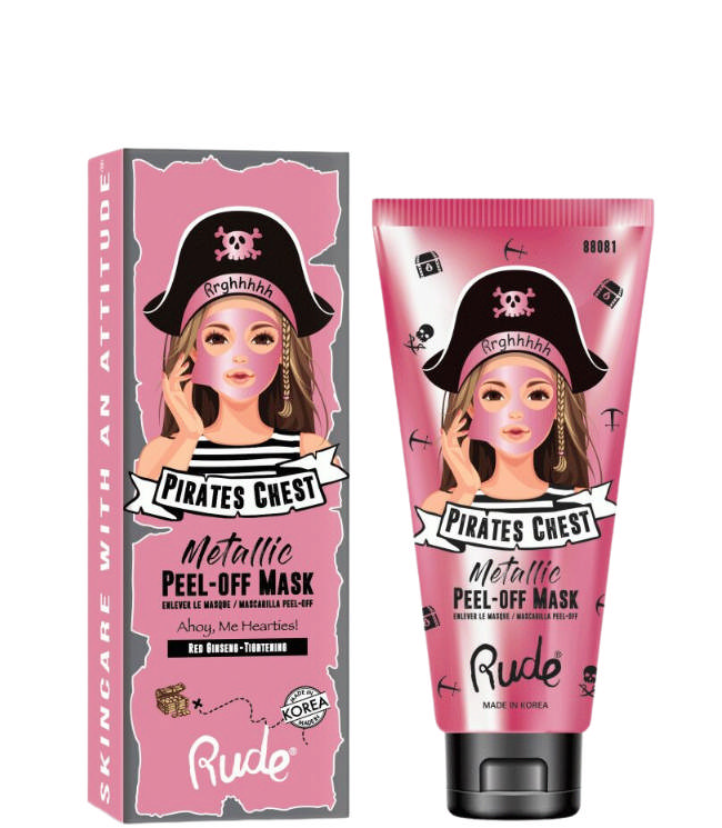 Rude Cosmetics Pirates Chest Peel Off Mask - Tightening, 60 ml.