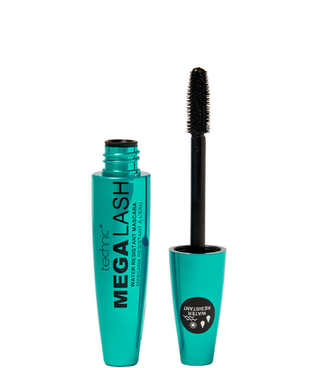 Technic Mega Lash Mascara Water Resistant - Black, 12 ml.