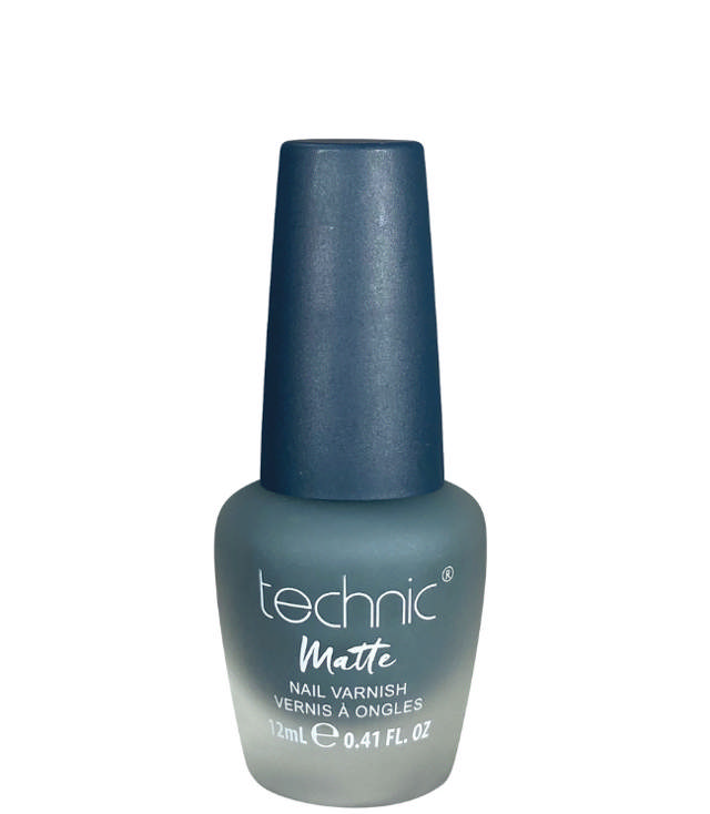 TECHNIC Matte Nail Polish, 12 ml. - What's The Teal