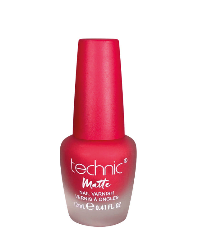 TECHNIC Matte Nail Polish, 12 ml. - Strawberry Shortcake (U)