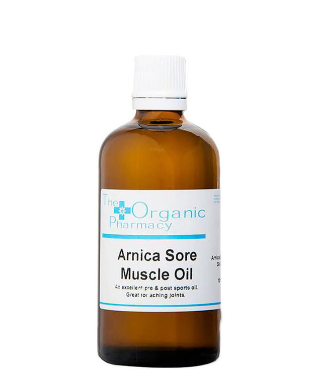 The Organic Pharmacy Arnica Sore Muscle Oil, 100 ml.