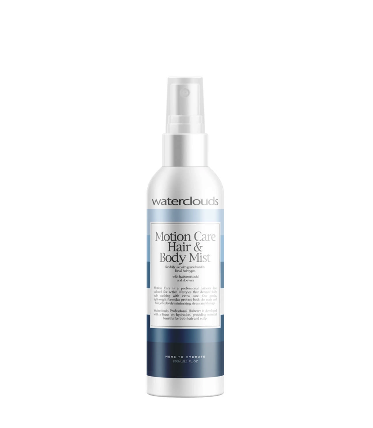 Waterclouds Motion Care Hair & Body Mist, 150 ml