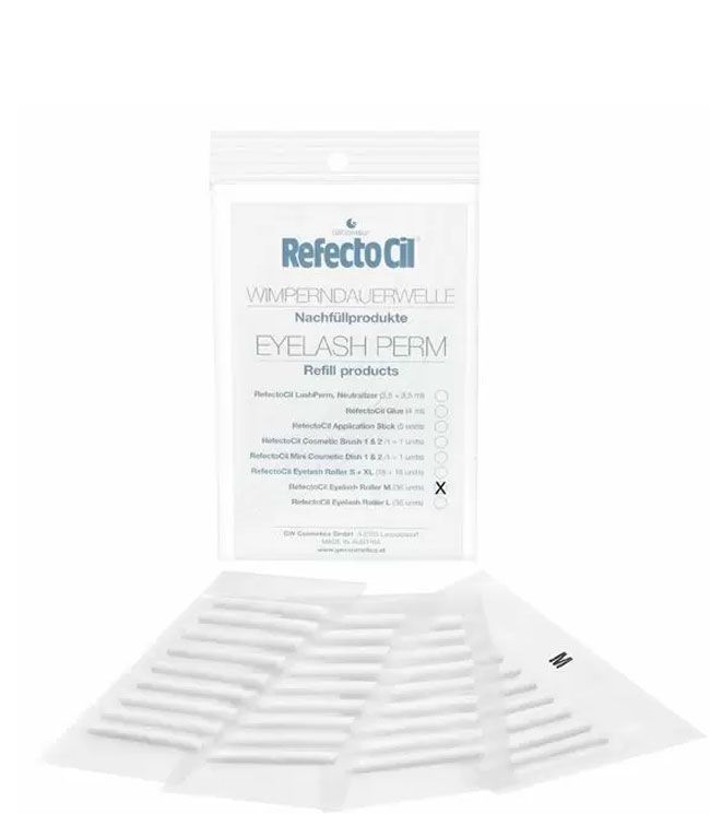 RefectoCil Eyelash Curl Refill Rollers 36 Pieces - L