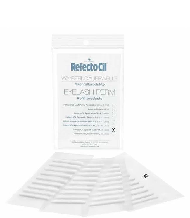 RefectoCil Eyelash Curl Refill Rollers 36 Pieces - M