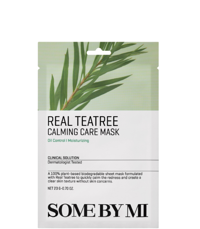 Some By Mi Real Tea Tree Calming Care Mask, 20 ml. billede
