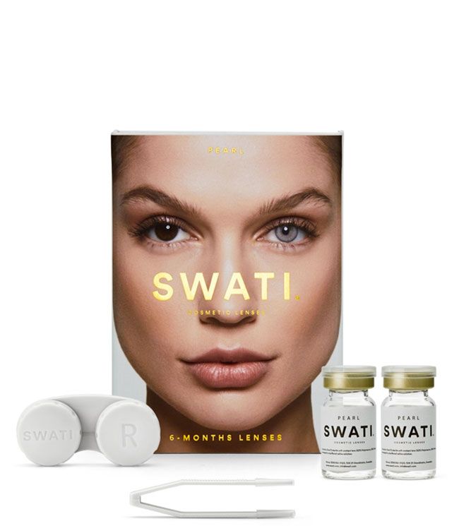 SWATI Cosmetics 6 måneders Kontaktlinser Pearl