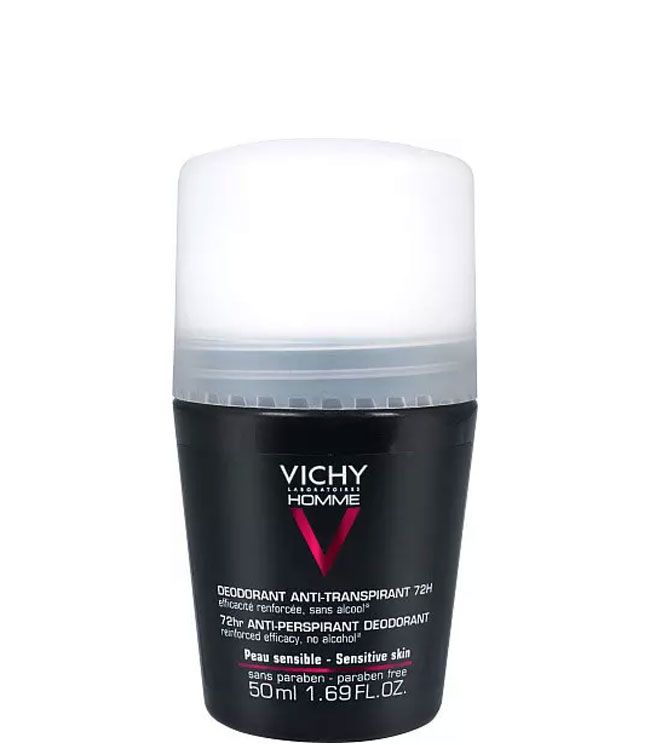 Vichy Homme 72H Extreme-Control Anti-Perspirant Roll-On Deodorant 50 ml