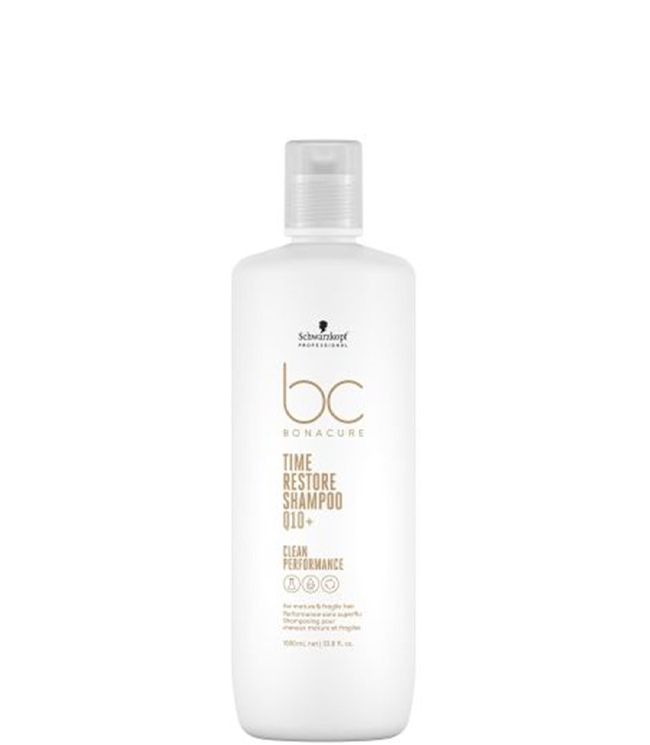 Schwarzkopf BC Q10 Time Restore Shampoo, 1000 ml.