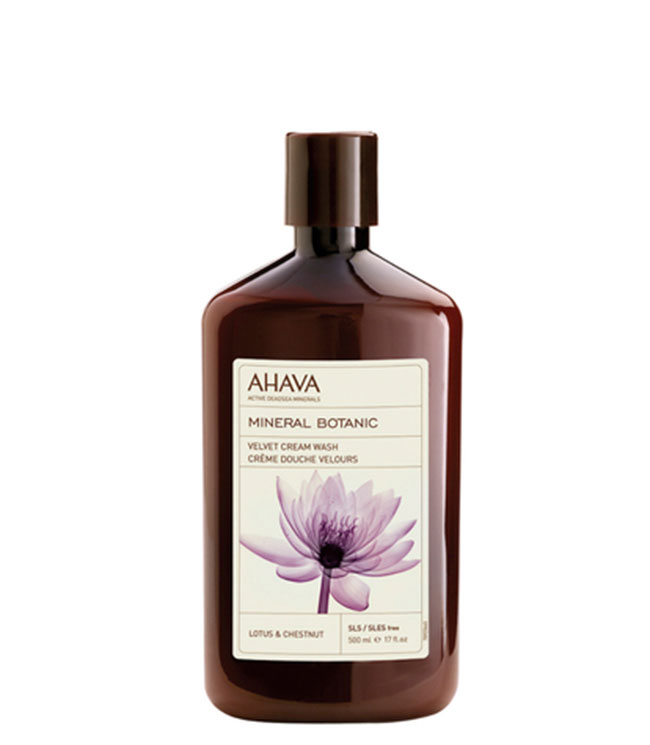 Samuel Berolige Ledningsevne AHAVA Mineral Botanic Cream Wash Lotus, 500 ml.